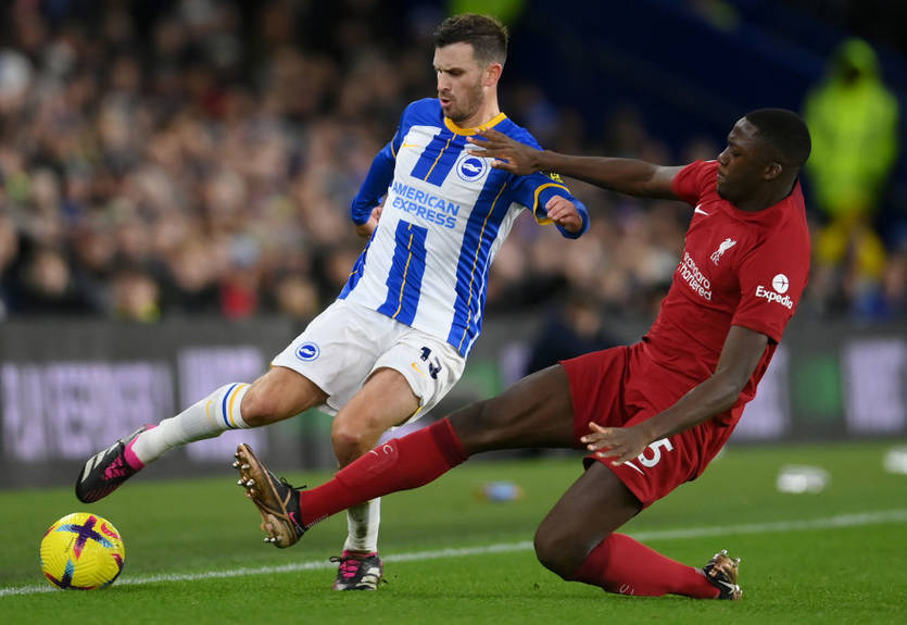 Брайтон на своем поле уверенно обыграл Ливерпуль