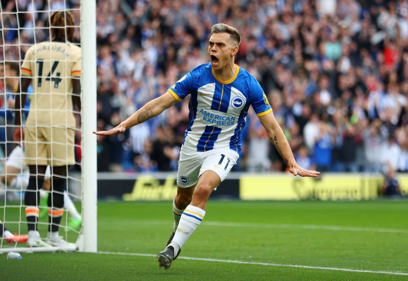 Арсенал веде переговори з Брайтоном щодо Троссарда Арсенал веде переговори з Брайтоном щодо Троссарда