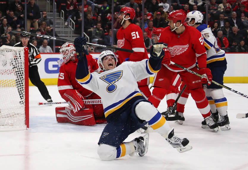 НХЛ: Детройт победил Сент-Луис, Питтсбург в гостях у Колорадо