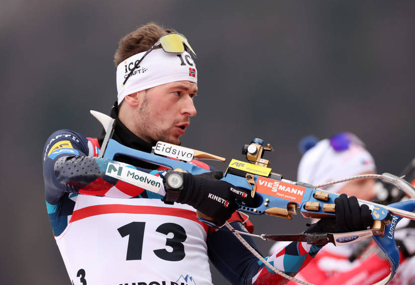 Норвегія завершила шостий етап перемогою у чоловічій естафеті, Україна зуміла відіграти одну позицію