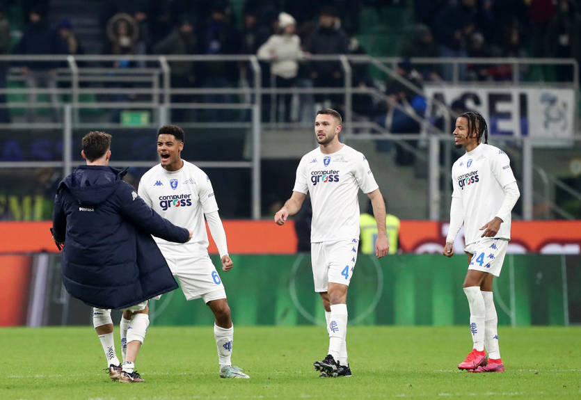 Интер неожиданно минимально уступил Эмполи