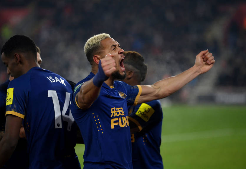 Ньюкасл обыграл Саутгемптон в первом матче полуфинального противостояния кубка лиги Ньюкасл обыграл Саутгемптон в первом матче полуфинального противостояния кубка лиги