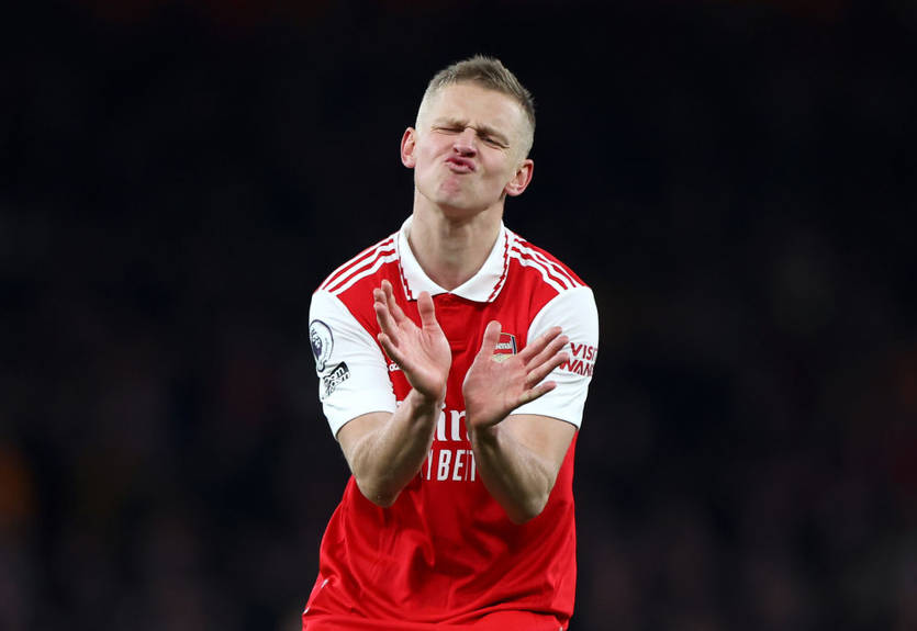 Артета: Зінченко приніс усе, що нам було необхідно на його позиції