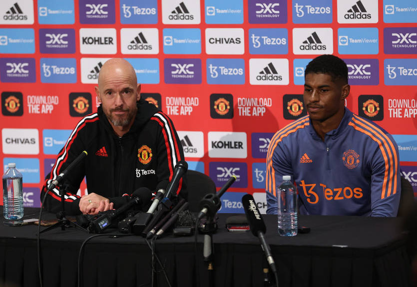 Тен Хаг - про свою роль у прогресі Решфорда: Я не Гаррі Поттер - вся справа у впевненості