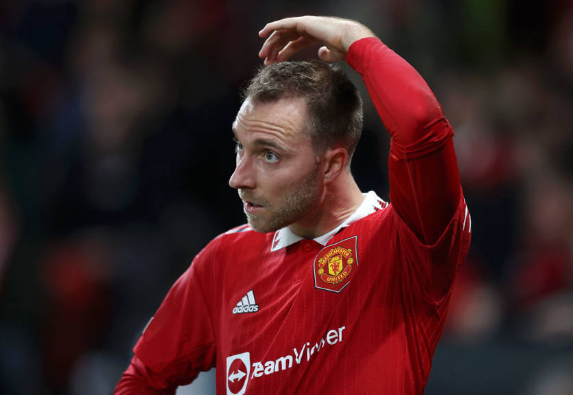Манчестер Юнайтед втратив на тривалий термін Еріксена Манчестер Юнайтед втратив на тривалий термін Еріксена