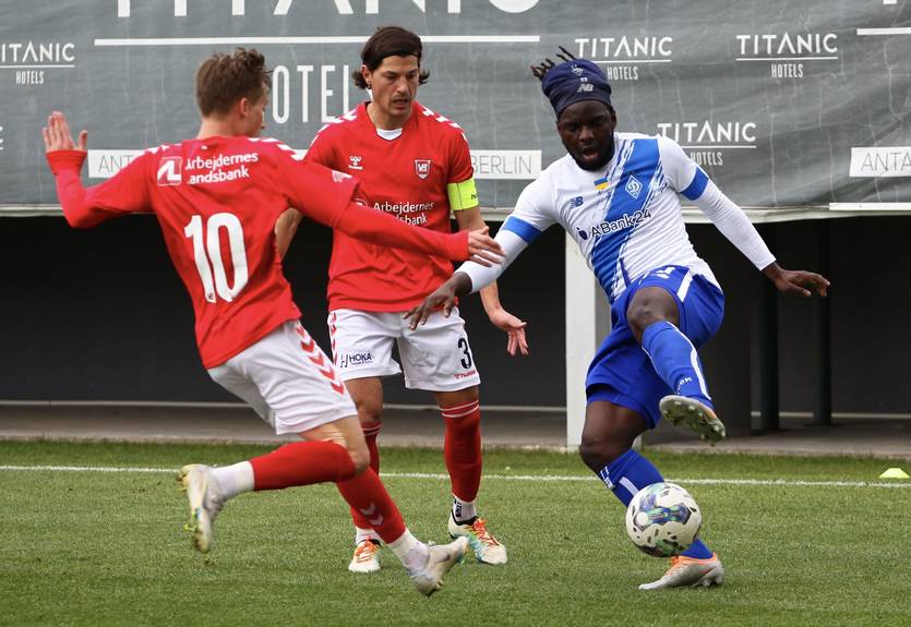 Динамо - Вайле 2:0 Відео голів та огляд товариського матчу