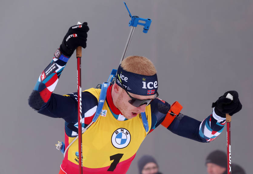Пидручный финишировал пятым в мужском спринте на ЧМ-2023, пропустив вперед только норвежцев