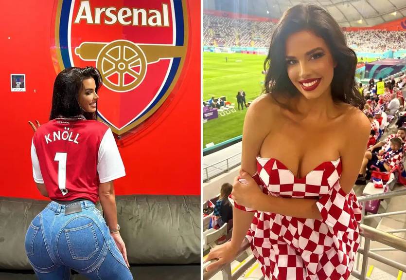 Найсексуальніша фанатка чемпіонату світу зізналася у коханні до Арсеналу