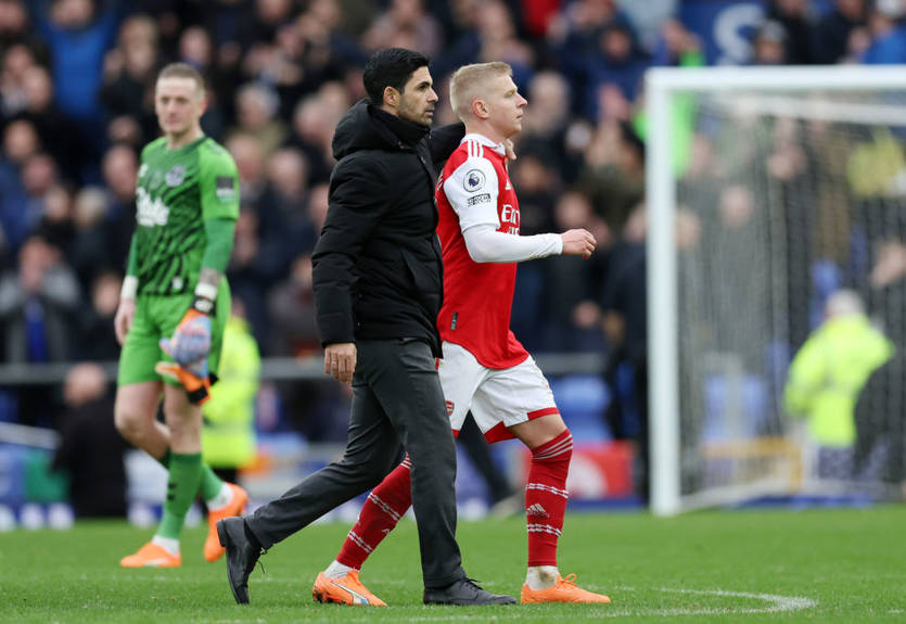 Артета - про Зінченка: Нам потрібні настільки досвідчені гравці