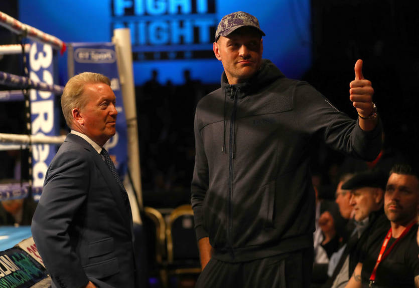 "Навіть не хочу згадувати його ім'я": Промоутер Ф'юрі різко висловився про можливість бою з Джошуа "Навіть не хочу згадувати його ім'я": Промоутер Ф'юрі різко висловився про можливість бою з Джошуа