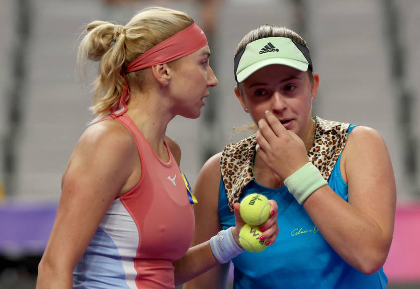 Людмила Кіченок і Остапенко поступилися в фіналі парного турніру в Досі