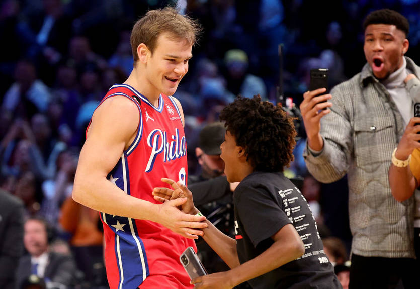 Slam Dunk Contest: видео всех бросков сверху