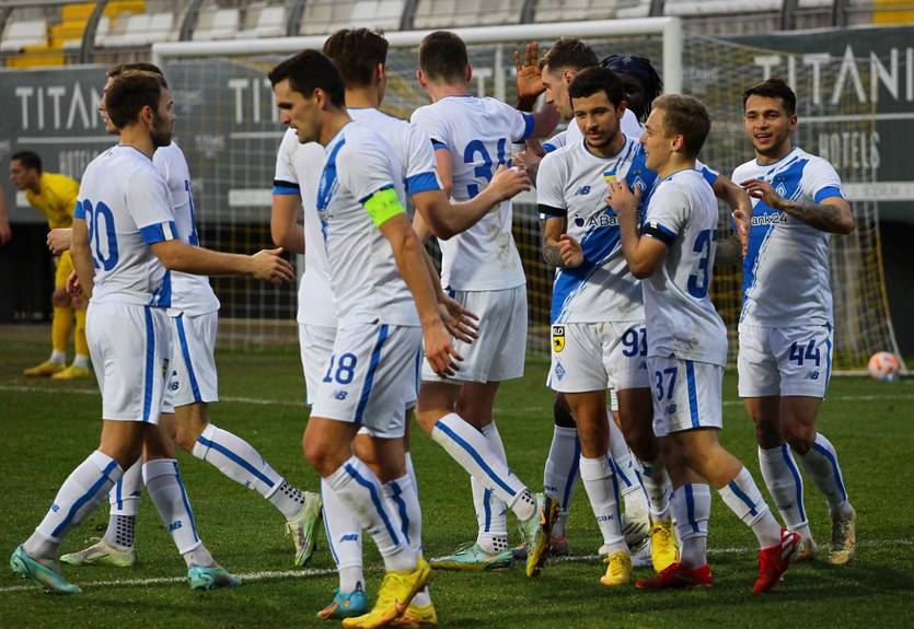 Динамо благодаря эффектному голу Царенко ушло от поражения в спарринге с вице-чемпионом Латвии