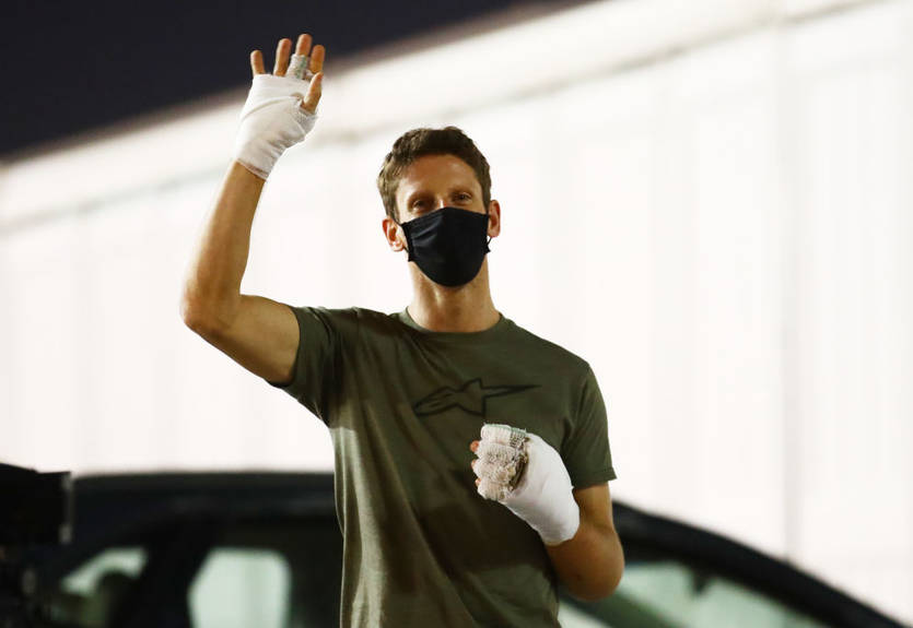 Формула-1 вперше покаже болід Грожана після аварії на Гран-прі Бахрейну Формула-1 вперше покаже болід Грожана після аварії на Гран-прі Бахрейну