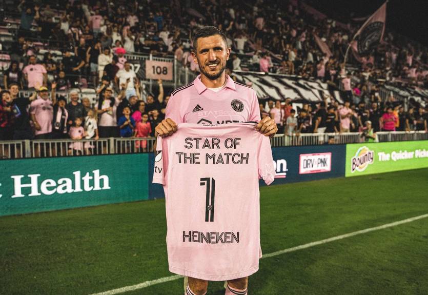 Кривцов відзначився голом у дебютному матчі за Інтер Маямі