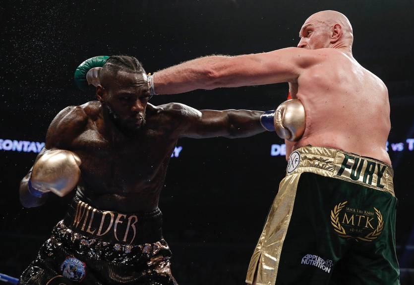 Хирн: Фьюри победил Уайлдера с преимуществом в два очка Хирн: Фьюри победил Уайлдера с преимуществом в два очка