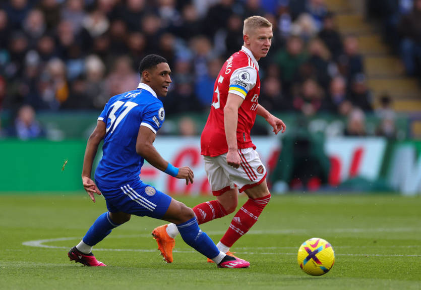 Арсенал открыл счет благодаря ассисту Зинченко