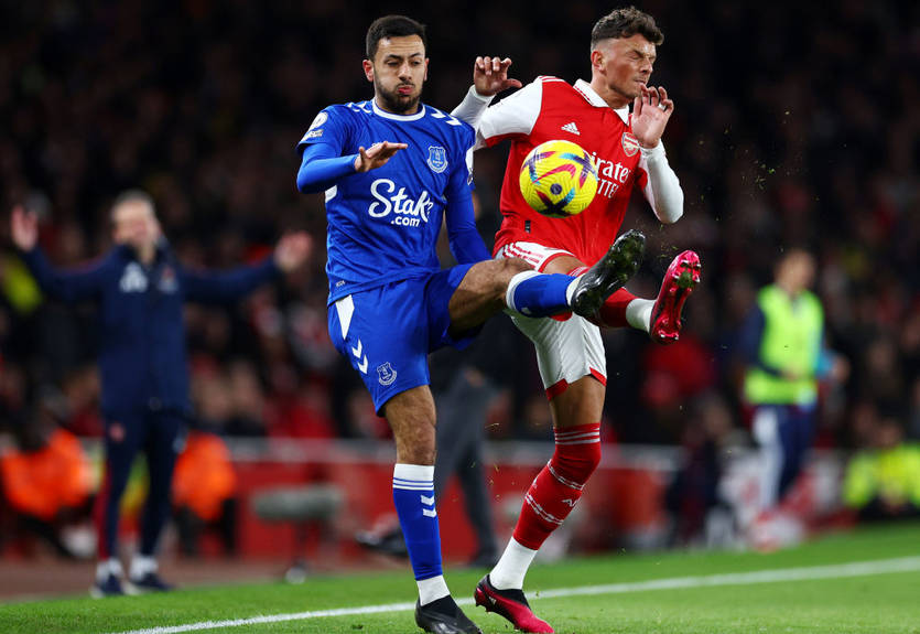 В украинском дерби Арсенал не оставил ни единого шанса Эвертону