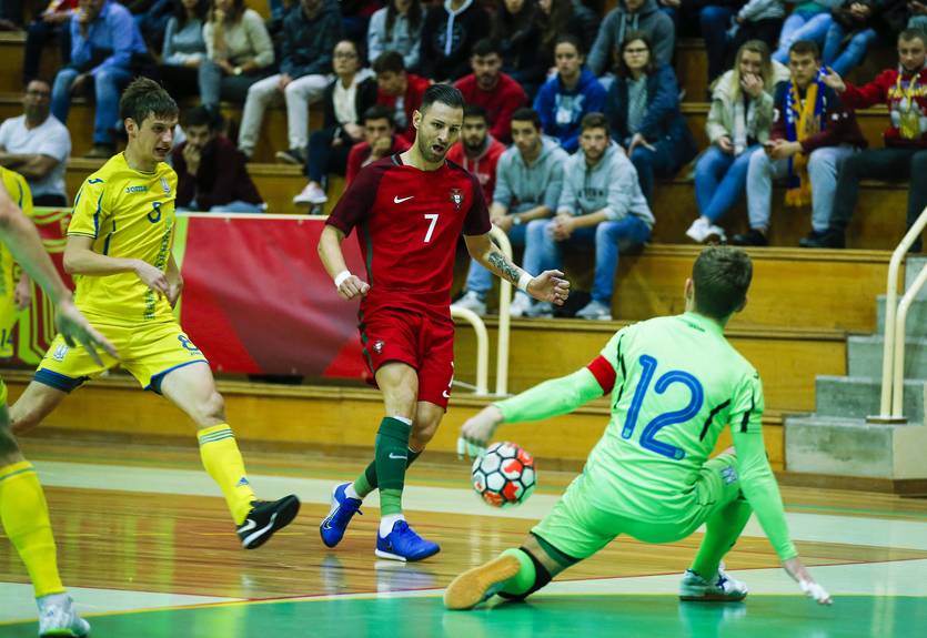 Футзал: сборная Украины сыграла вничью первый спарринг с Португалией