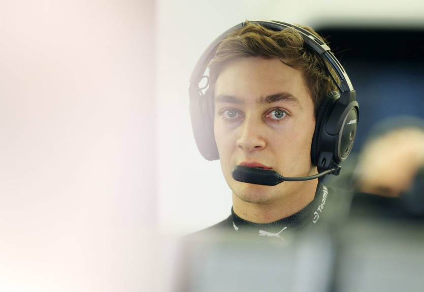 Расселл не уверен, что Мерседес попадет в тройку в Бахрейне