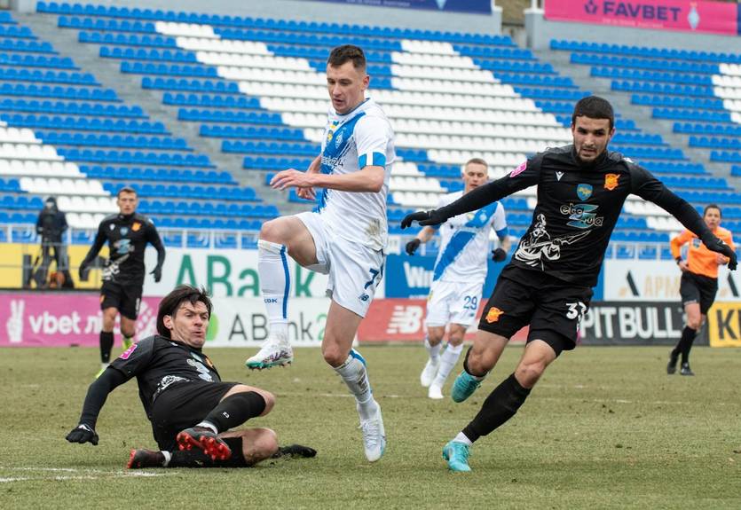 Динамо - Інгулець 0:2 відео голів та найкращих моментів матчу УПЛ