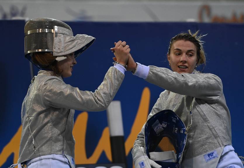 Харлан стала серебряной призеркой Кубка мира по фехтованию