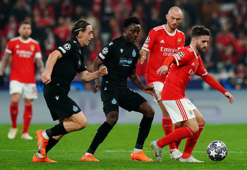 Дубль зірки ЧС-2022 та гол екс-гравця Шахтаря у відео огляді матчу Бенфіка - Брюгге