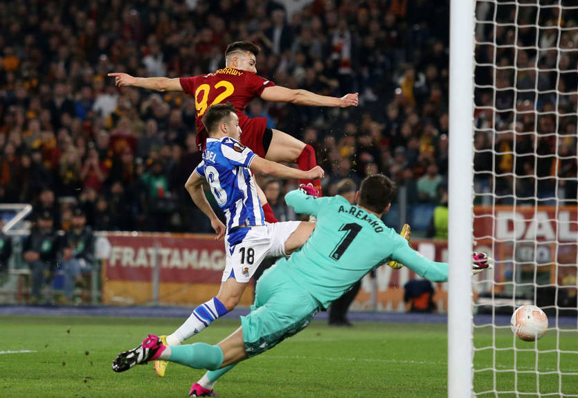 Рома на своем поле добыла уверенную победу над Реал Сосьедадом Рома на своем поле добыла уверенную победу над Реал Сосьедадом