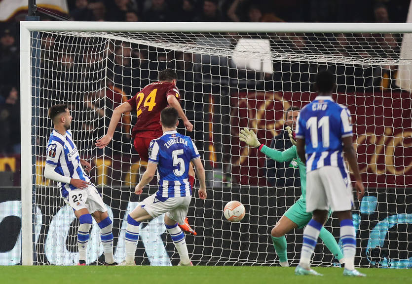 Рома - Реал Сосьєдад 2:0 Відео голів та огляд матчу Ліги Європи Рома - Реал Сосьєдад 2:0 Відео голів та огляд матчу Ліги Європи