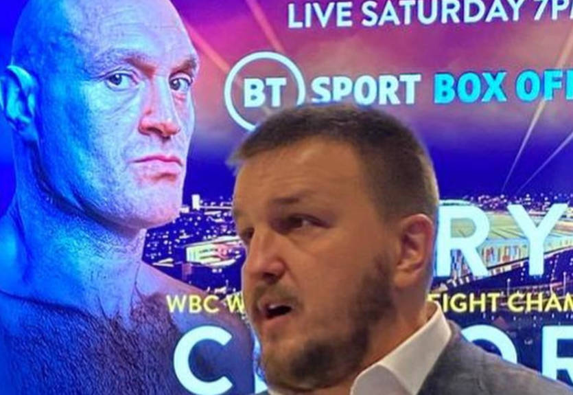 "Ищешь новое белье?": Промоутер Усика отреагировал на ультиматум от Фьюри