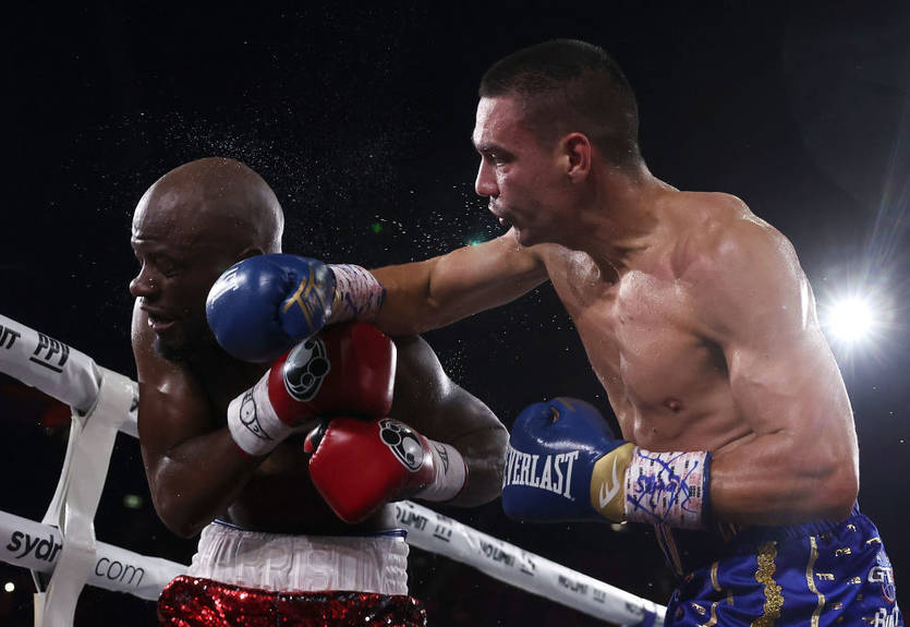 Цзю стал временным чемпионом WBO, одержав досрочную победу над Харрисоном Цзю стал временным чемпионом WBO, одержав досрочную победу над Харрисоном