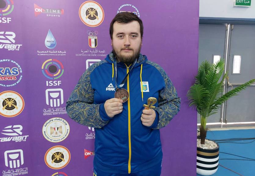 Збірна України здобула бронзу на чемпіонаті Європи з кульової стрільби.