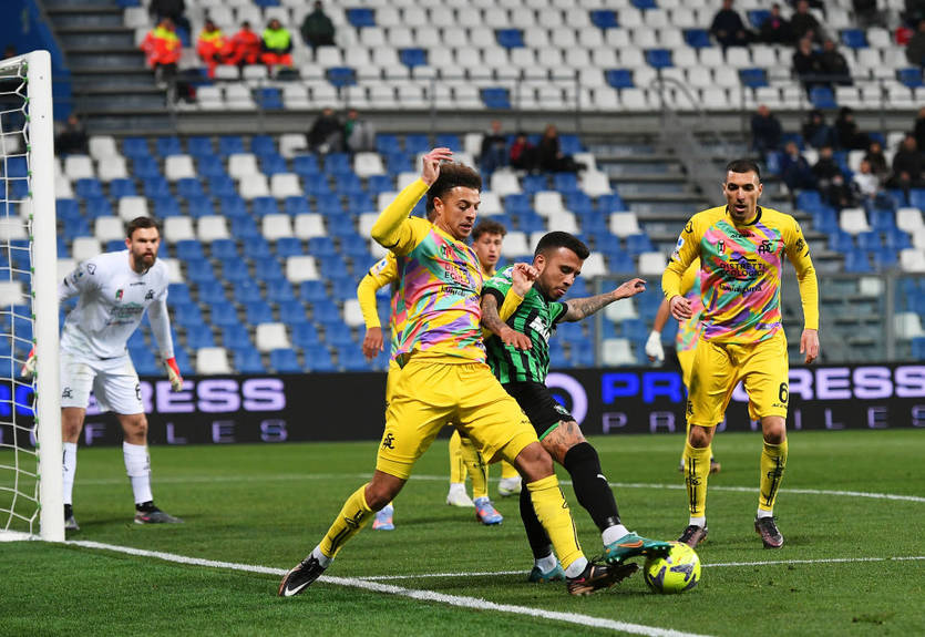 Спеція без Коваленка поступилася Сассуоло Спеція без Коваленка поступилася Сассуоло