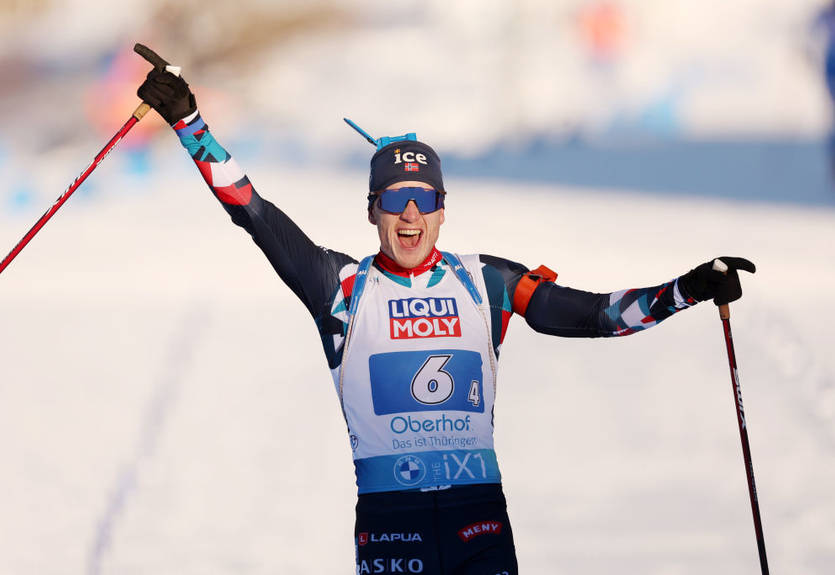 Йоганнес Бьо завершив сезон впевненою перемогою у масстарті в Голменколлені