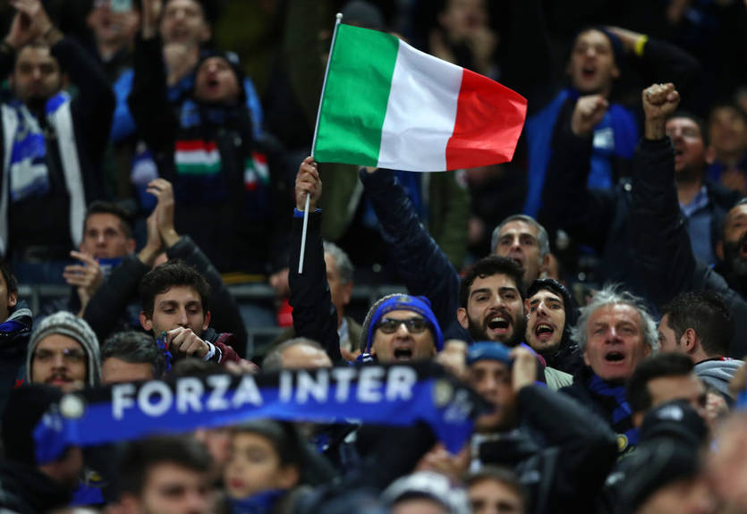 Болельщики Интера устроили погром на стадионе Ювентуса