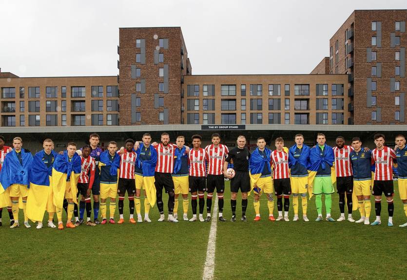 Збірна України обіграла другу команду Брентфорду в товариському матчі Збірна України обіграла другу команду Брентфорду в товариському матчі