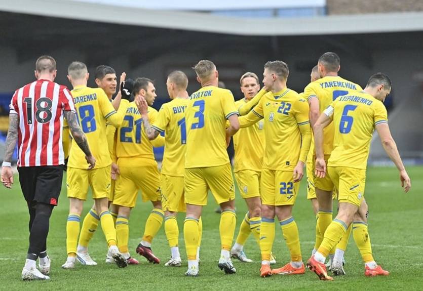 Україна - Брентфорд Б 2:0 Відео голів і найкращих моментів матчу