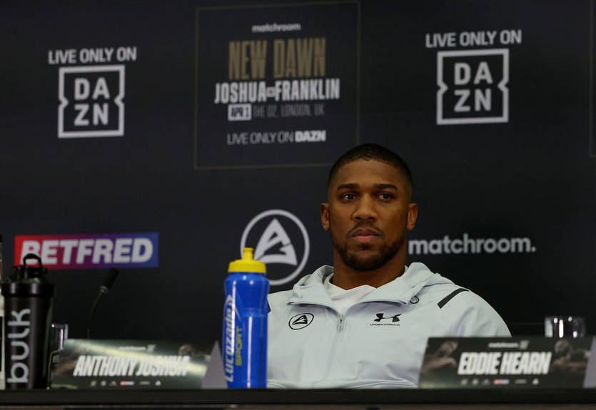 Джошуа заявив про готовність завершити кар'єру, якщо програє бій проти Франкліна Джошуа заявив про готовність завершити кар'єру, якщо програє бій проти Франкліна