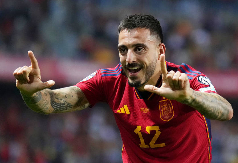 Хоселу - другий гравець в історії Іспанії, який зробив дубль у дебютному матчі Хоселу - другий гравець в історії Іспанії, який зробив дубль у дебютному матчі