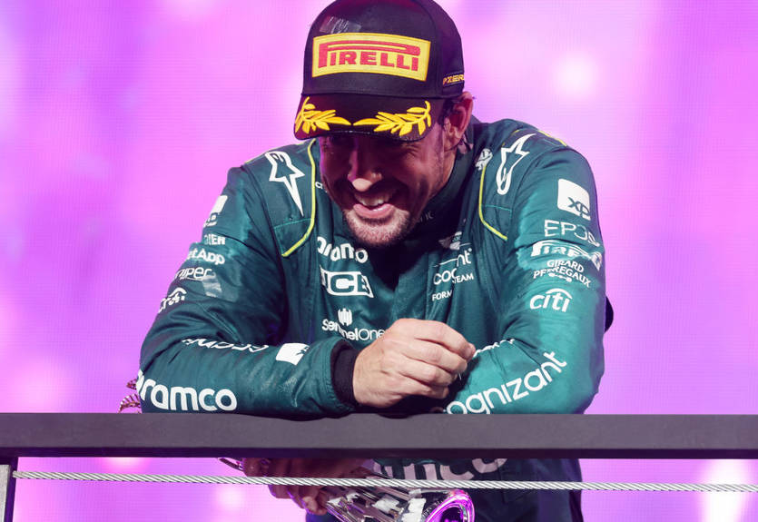 Кожен пілот вигравав Гран-прі на свій 101-й подіум, у Алонсо 100 подіумів Кожен пілот вигравав Гран-прі на свій 101-й подіум, у Алонсо 100 подіумів