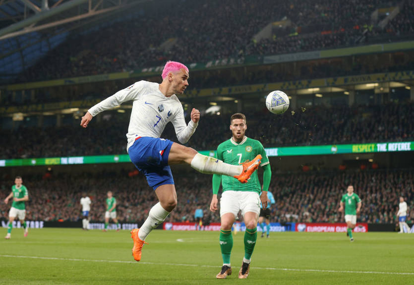 Ірландія - Франція 0:1 відео голу та найкращих моментів матчу відбору ЧЄ-2024