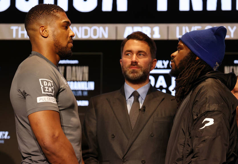 "На кону багато чого": Промоутер припустив, що чекає на Джошуа в разі поразки від Франкліна "На кону багато чого": Промоутер припустив, що чекає на Джошуа в разі поразки від Франкліна