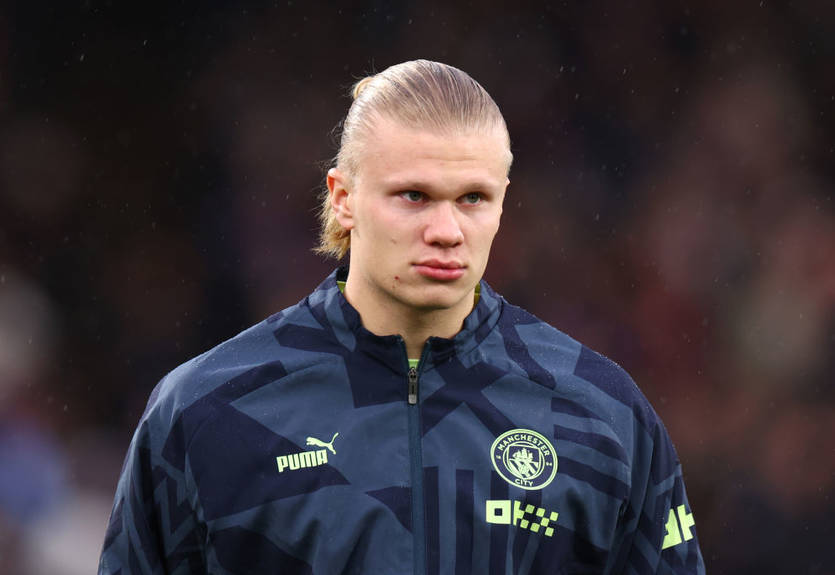 Холанд пропустил тренировку Манчестер Сити перед матчем с Ливерпулем