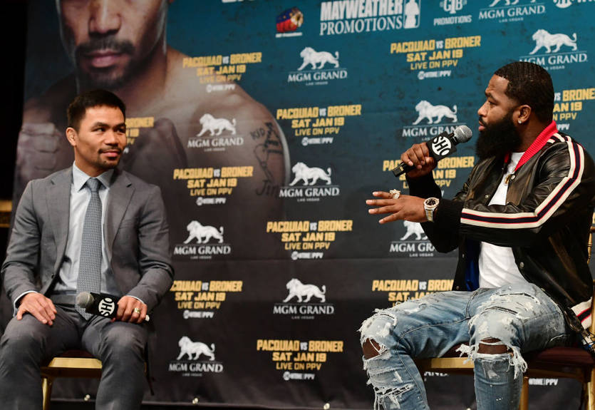 Тренер Пакьяо: Мы настроены нокаутировать Бронера Тренер Пакьяо: Мы настроены нокаутировать Бронера