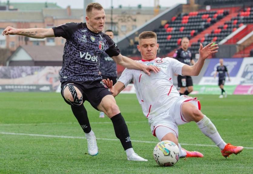 Кривбасс в меньшинстве удержал победу против Вереса