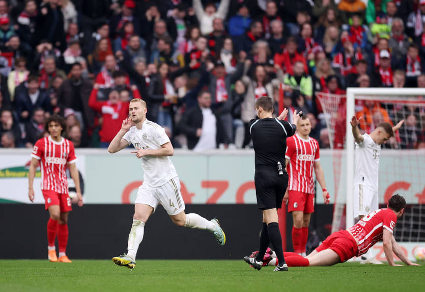 Гол Де Лігта приніс Баварії перемогу над Фрайбургом Гол Де Лігта приніс Баварії перемогу над Фрайбургом