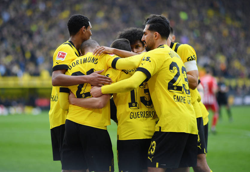 Боруссия с трудностями переиграла Унион Боруссия с трудностями переиграла Унион