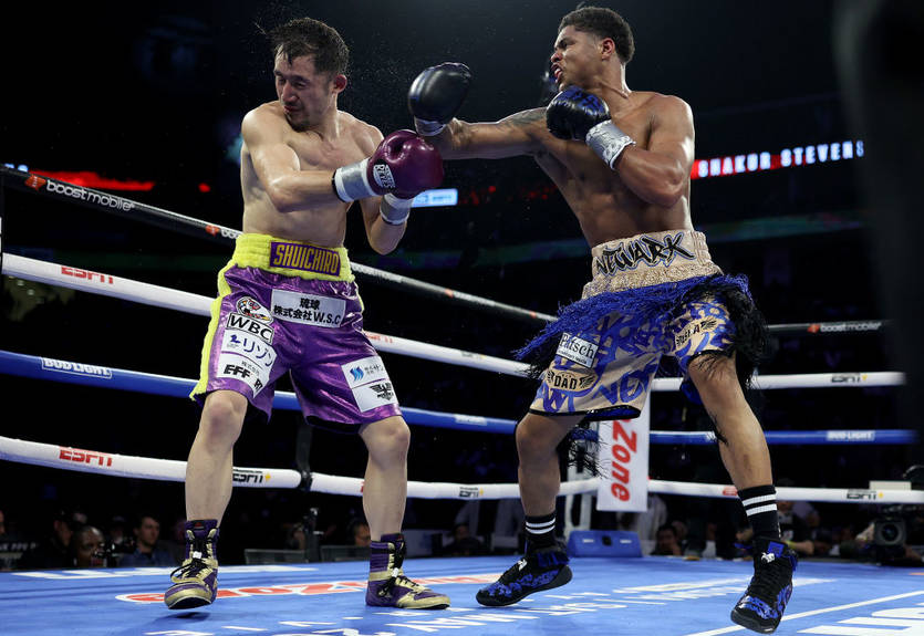 Шакур Стивенсон - Шуичиро Йошино: лучшие моменты боя