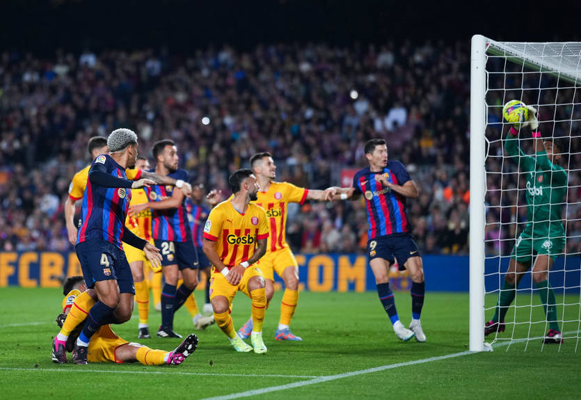 Жирона з Циганковим відібрала на виїзді очки у Барселони