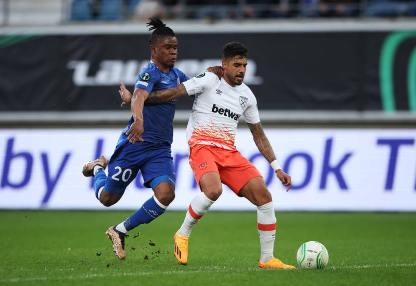 Вест Гем не зумів переграти Гент у першому матчі 1/4 фіналу Ліги Конференцій